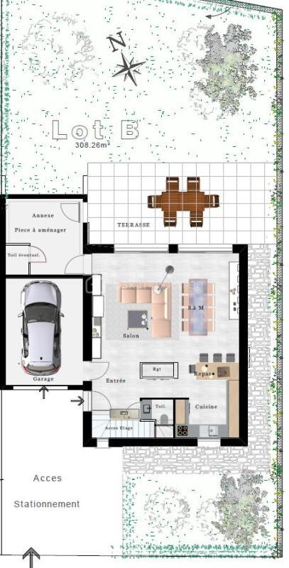 Maison - 96 m² - 5 pièces