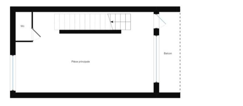 Duplex - 55 m² - 3 pièces