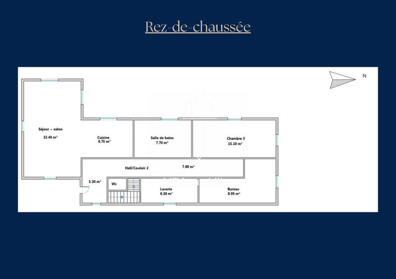 Maison - 130 m² - 5 pièces