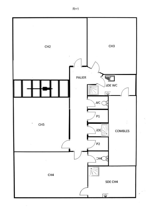 Maison - 170 m² - 9 pièces
