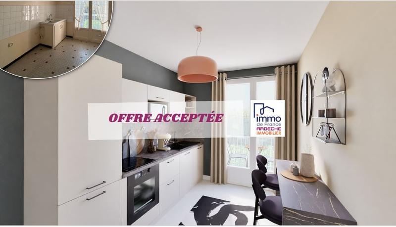 Appartement - 65 m² - 3 pièces