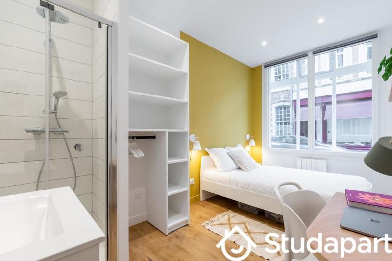 Chambre - 18 m² - 1 pièce