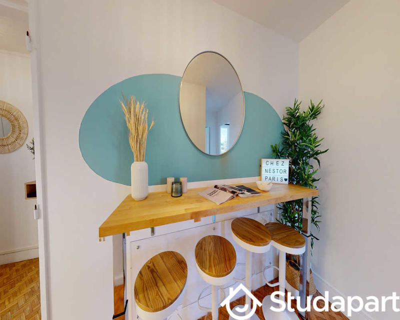 Chambre - 70 m² - 1 pièce