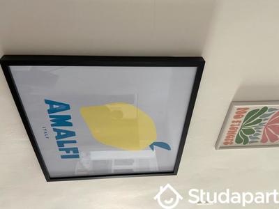 Chambre - 18 m² - 1 pièce