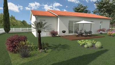 Maison - 80 m² - 4 pièces