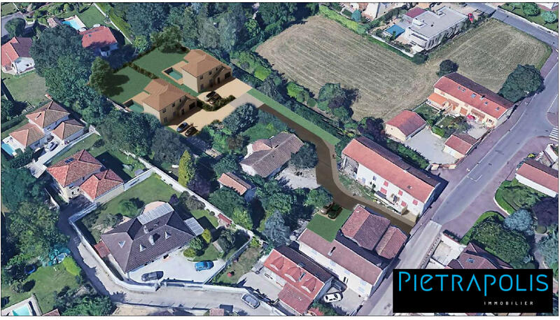 Terrain - 821 m²