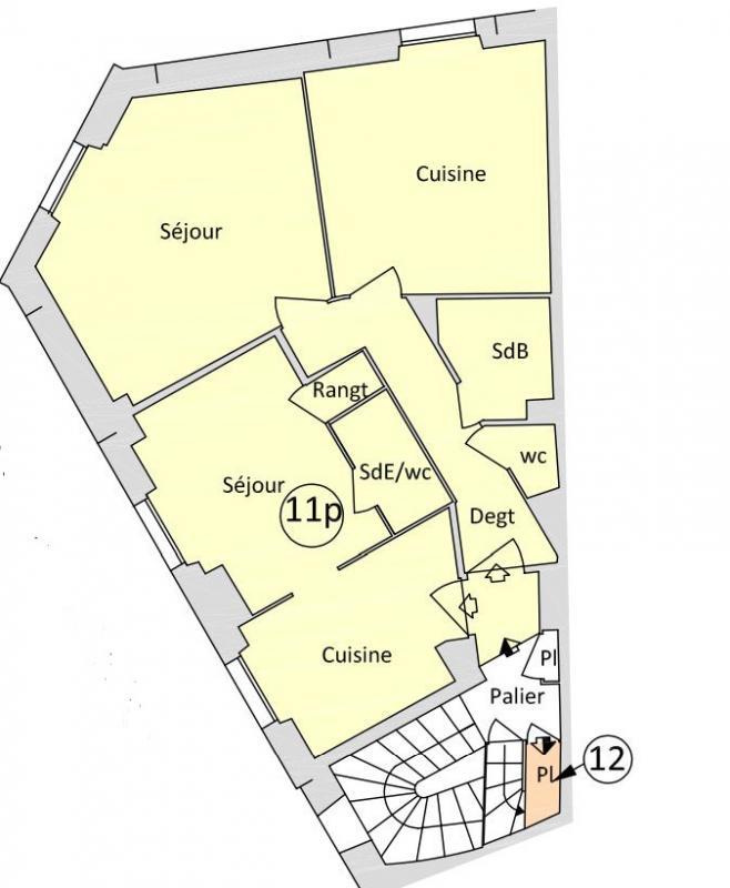 Appartement - 71 m² - 2 pièces