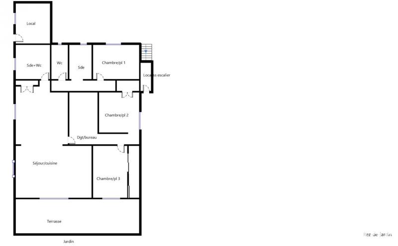 Maison - 184 m² - 7 pièces