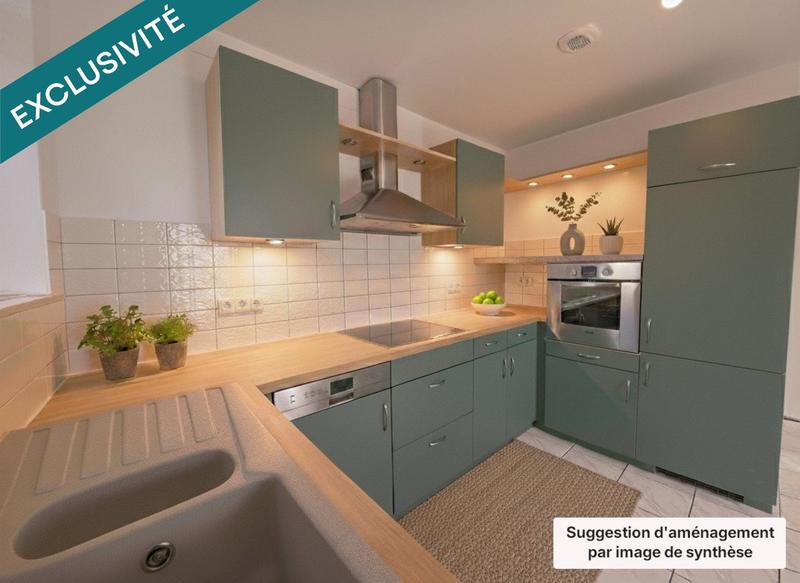 Duplex - 66 m² - 3 pièces