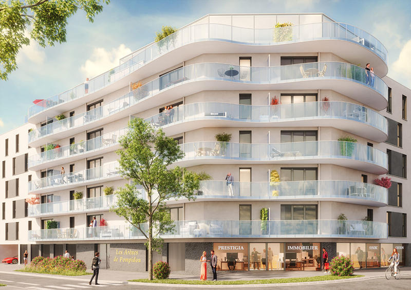 Appartement - 44 m² - 2 pièces