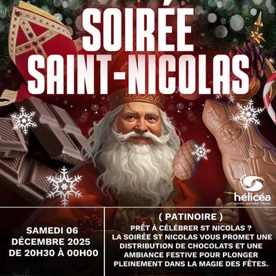 Hélicea - Patinage - Soirée Saint Nicolas