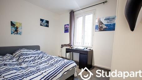 Chambre - 9 m² - 1 pièce