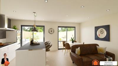 Maison - 71 m² - 3 pièces