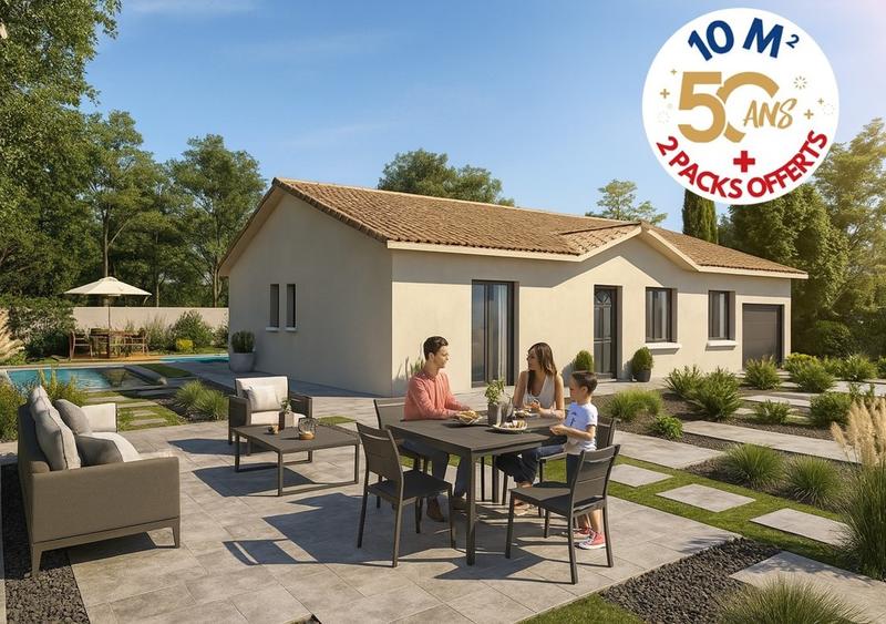 Maison - 85 m² - 4 pièces