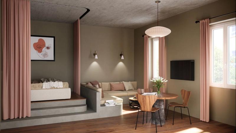 Appartement - 32 m² - 2 pièces