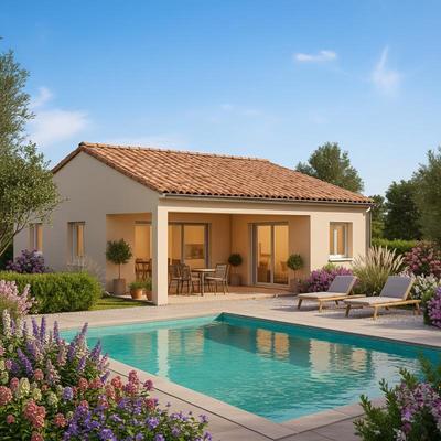 Maison - 80 m² - 4 pièces