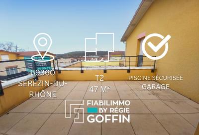 Appartement - 47 m² - 2 pièces