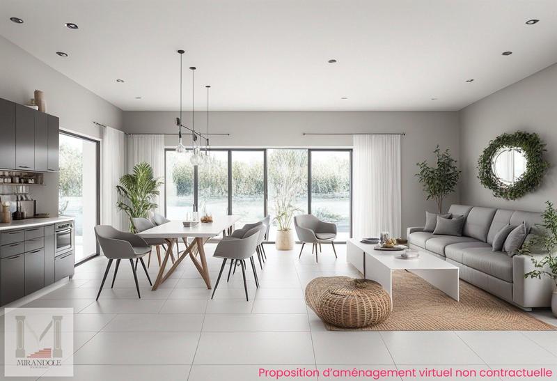 Appartement - 67 m² - 3 pièces