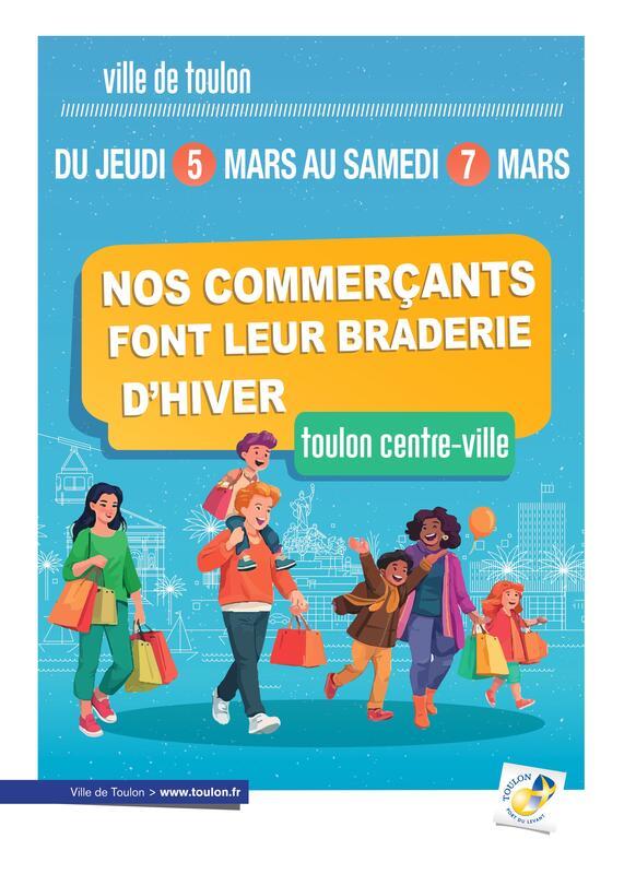 Braderie d'hiver des commerçants du centre-ville