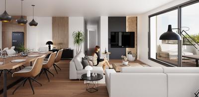 Appartement - 94 m² - 4 pièces