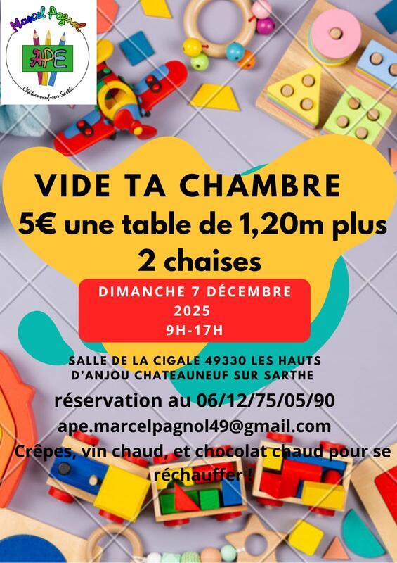 Vide ta chambre de l'ape marcel pagnol