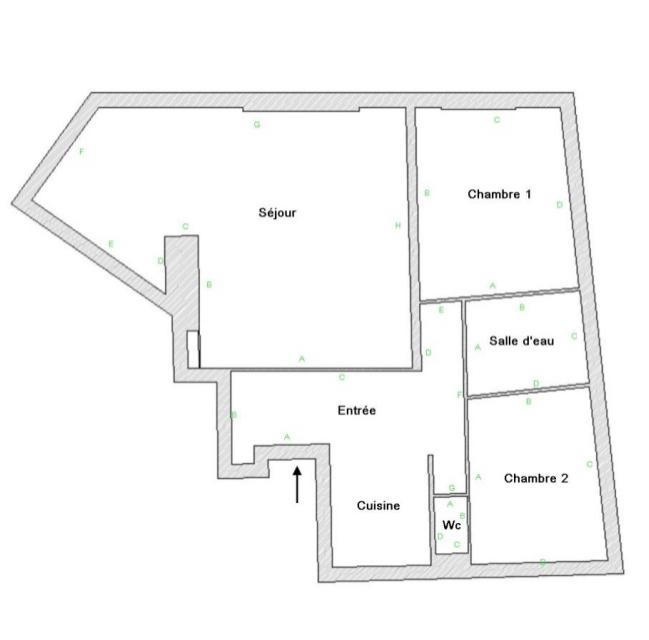 Appartement - 78 m² - 3 pièces