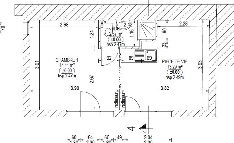 Maison - 30 m² - 2 pièces