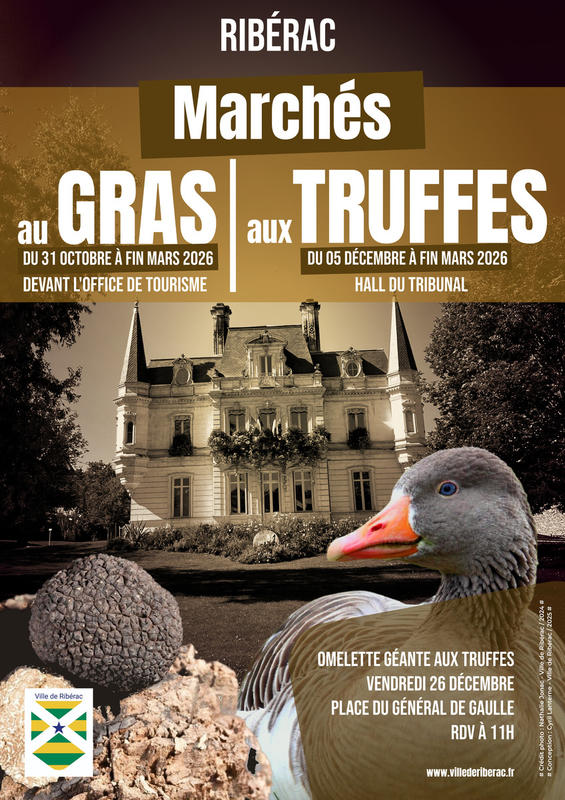 Marché au gras &amp; aux truffes