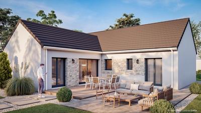 Maison - 88 m² - 6 pièces