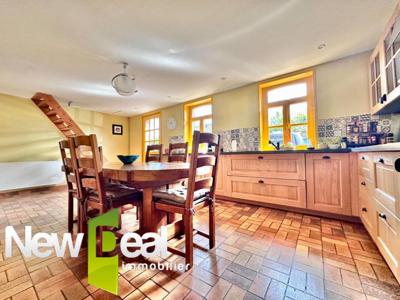 Fermette - 164 m² - 5 pièces