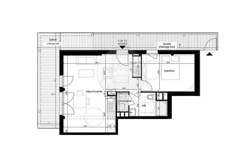 Appartement - 48 m² - 2 pièces