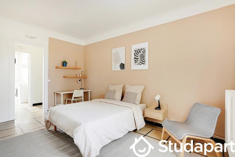 Chambre - 16 m² - 1 pièce