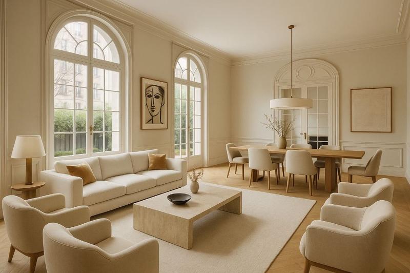 Appartement - 201 m² - 6 pièces