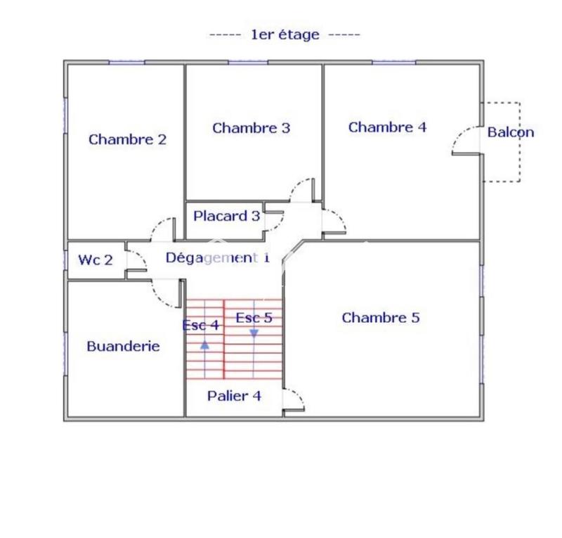 Maison de maîtres - 242 m² - 7 pièces