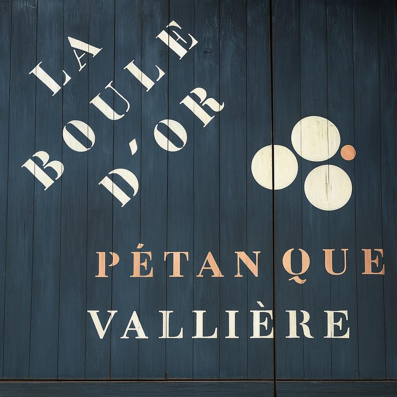 concours de petanque la Boule d'Or