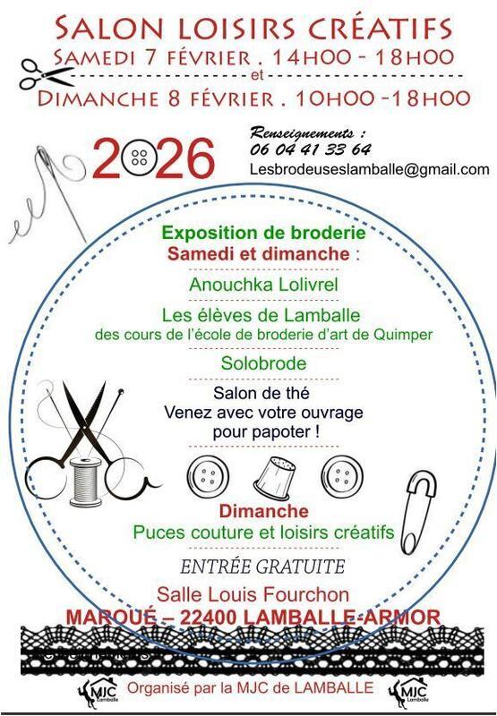 Puces couture et loisirs créatifs