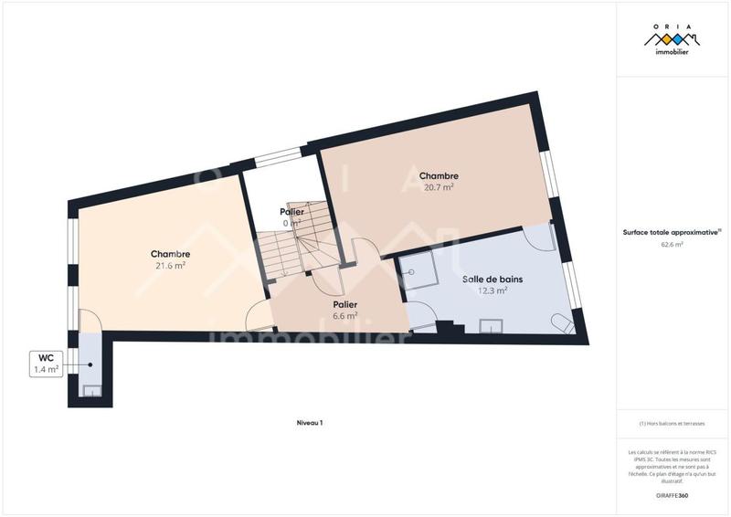 Maison - 130 m² - 5 pièces