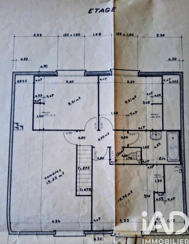 Maison - 140 m² - 9 pièces