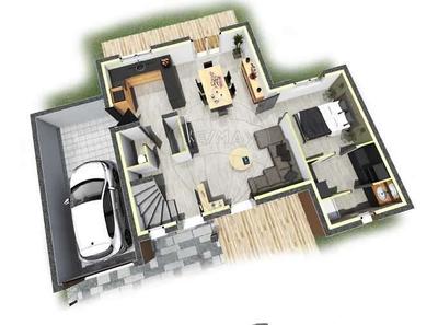 Maison - 120 m² - 6 pièces