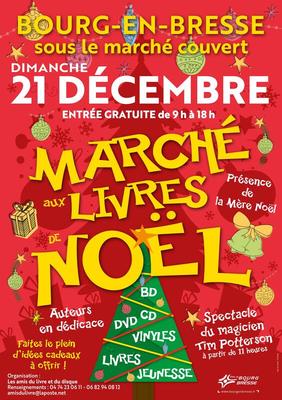 Marché aux livres de noël