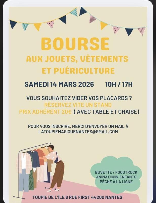 Bourse aux jouets - puériculture
