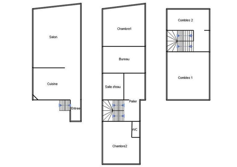 Appartement - 80 m² - 5 pièces