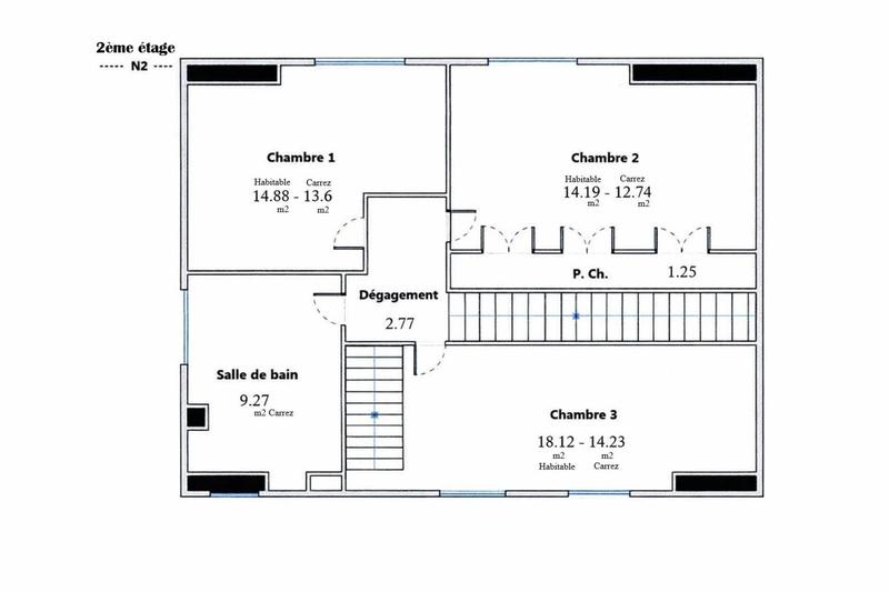 Maison de ville - 167 m² - 12 pièces