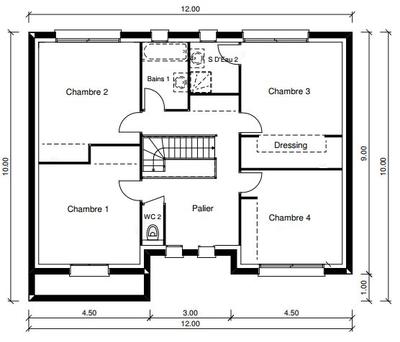 Maison - 152 m² - 6 pièces