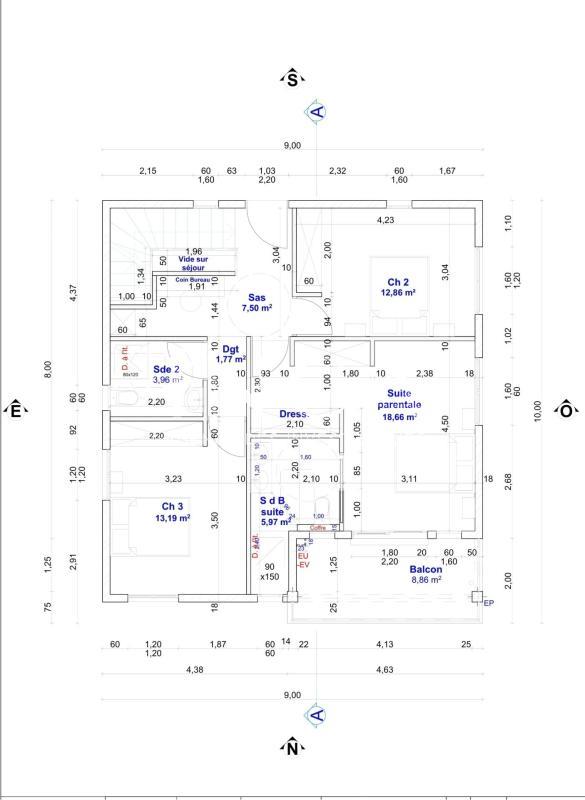 Villa - 123 m² - 4 pièces