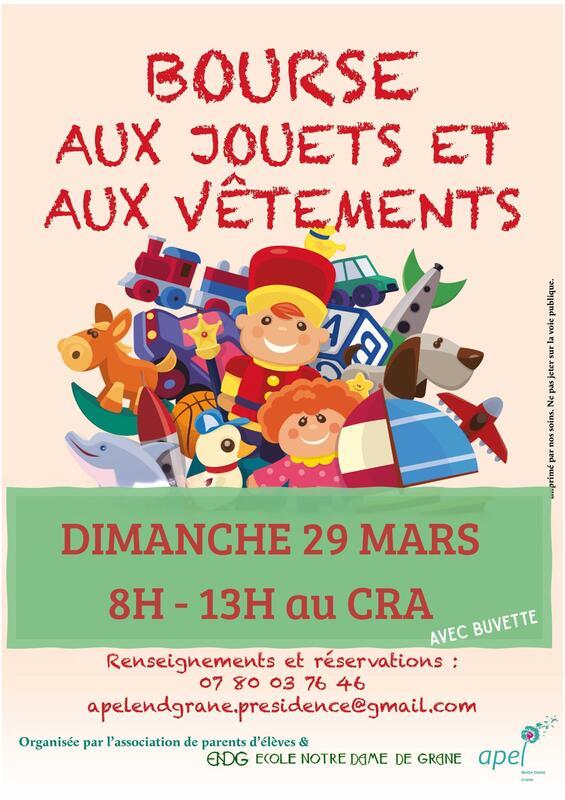 Bourse aux jouets et aux vêtements