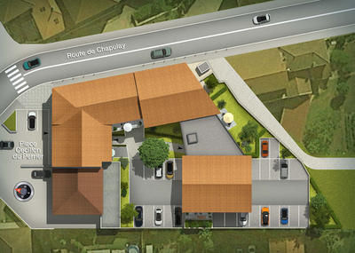 Appartement - 64 m² - 3 pièces