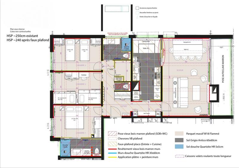 Appartement - 100 m² - 4 pièces