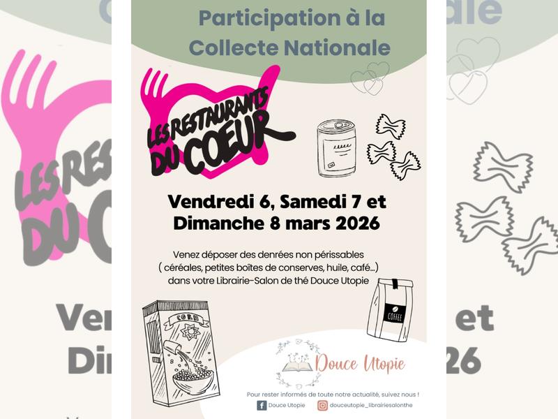 Participation Collecte restos du Coeur