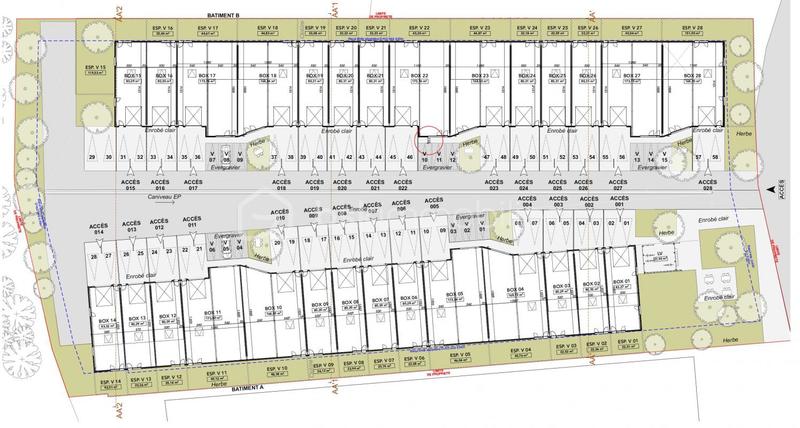 Bureau - 168 m² - 1 pièce